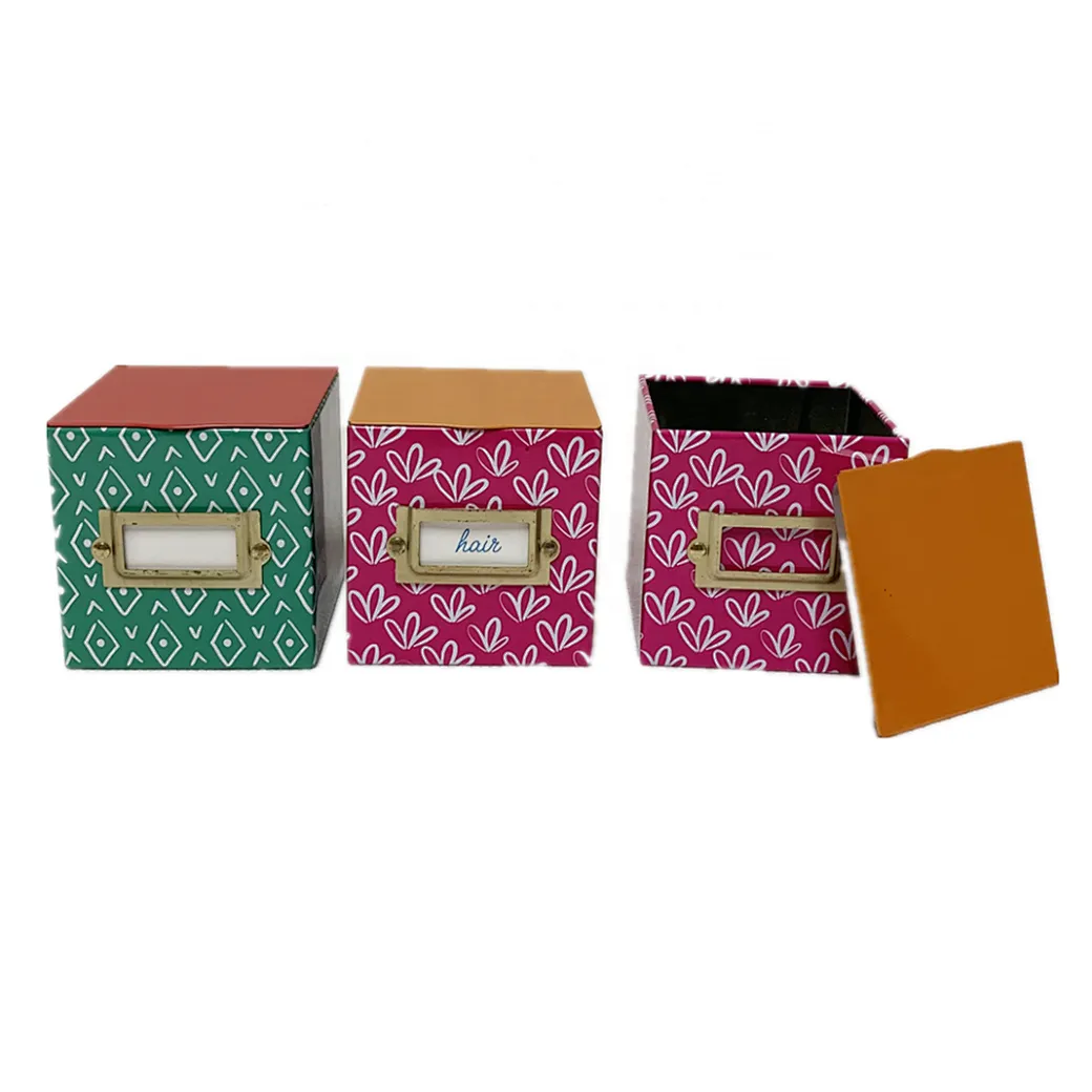 food packing tin